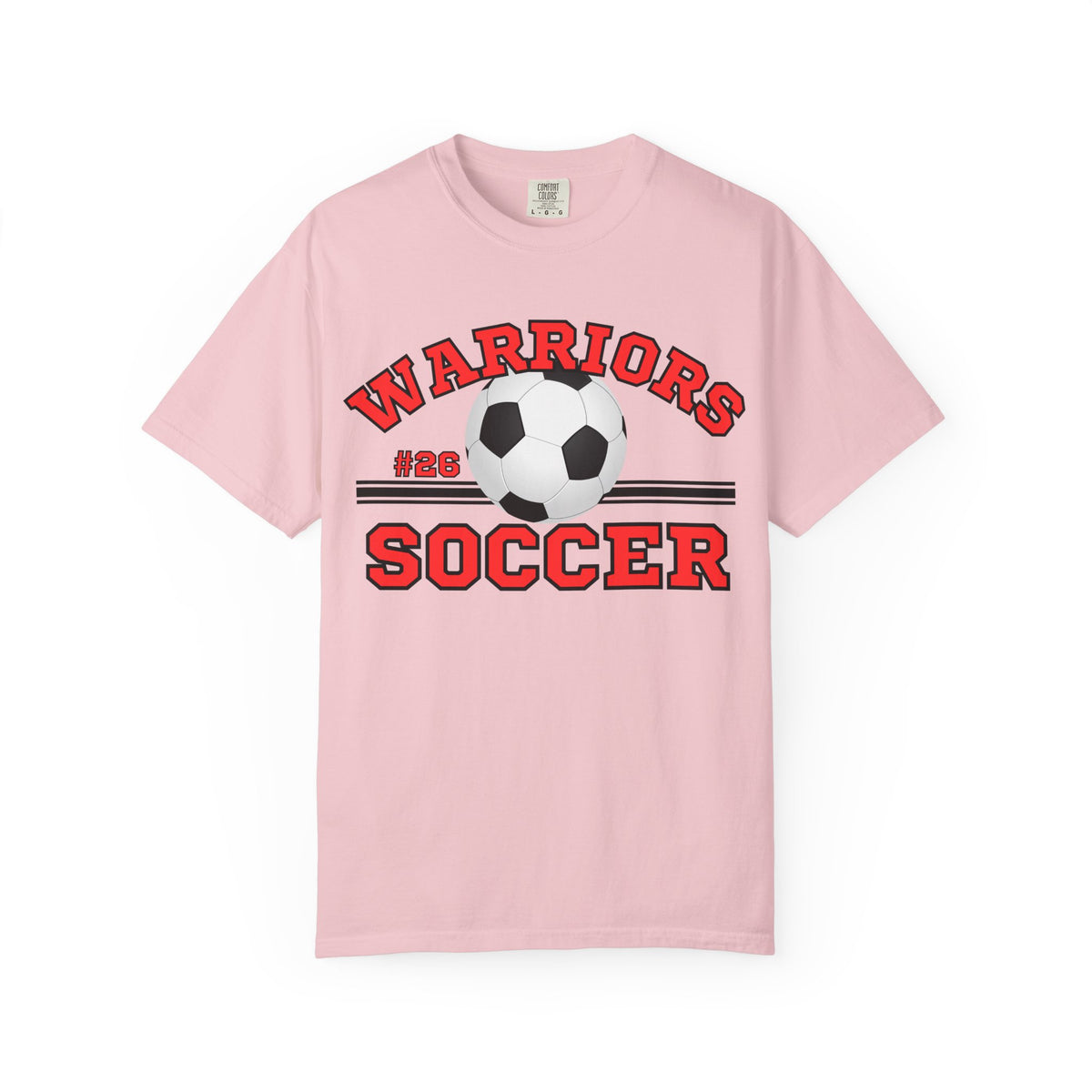 Adult Warrior Number Tee (Free Customization!)