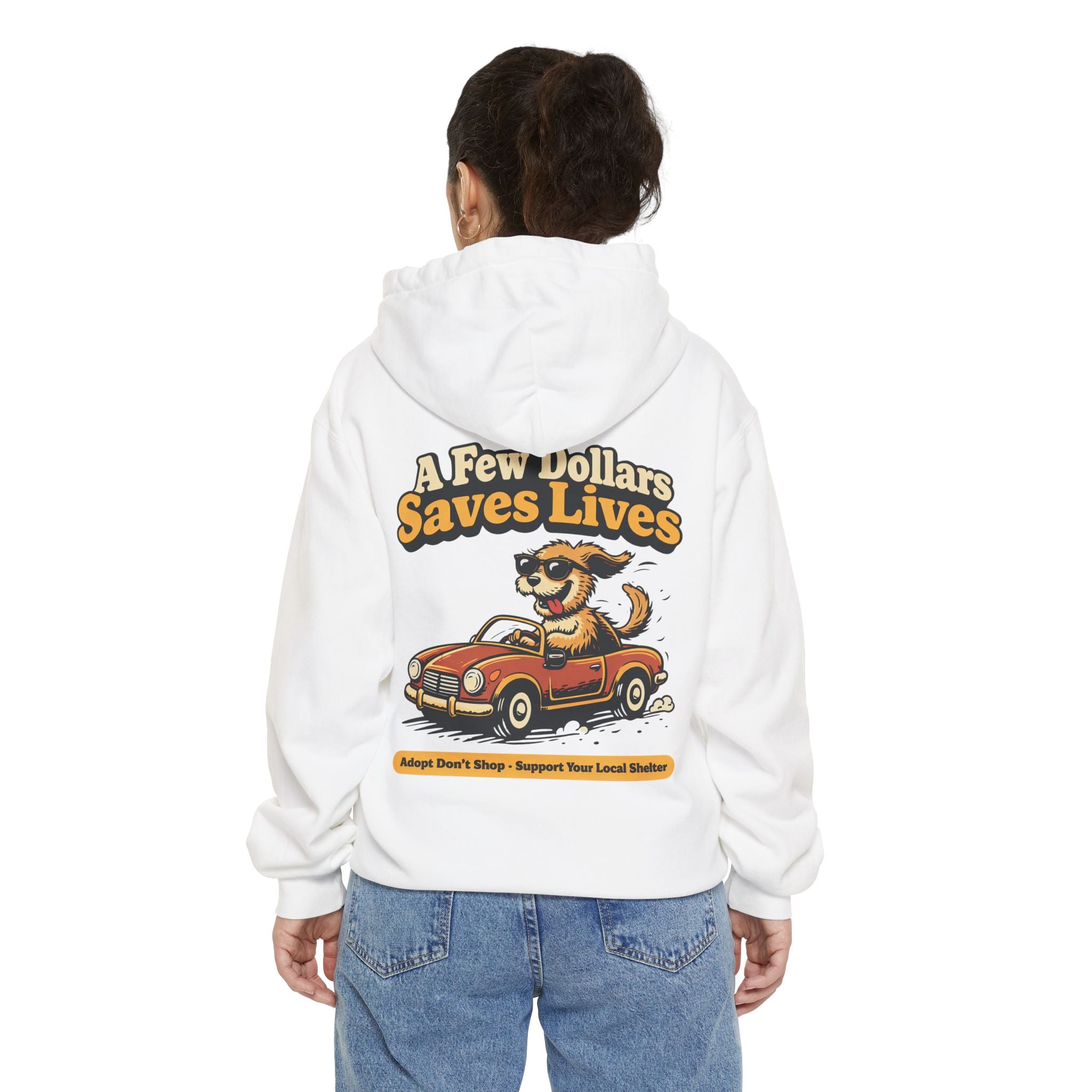 A Few Dollars Saves Lives — Dog Rescue Hoodie