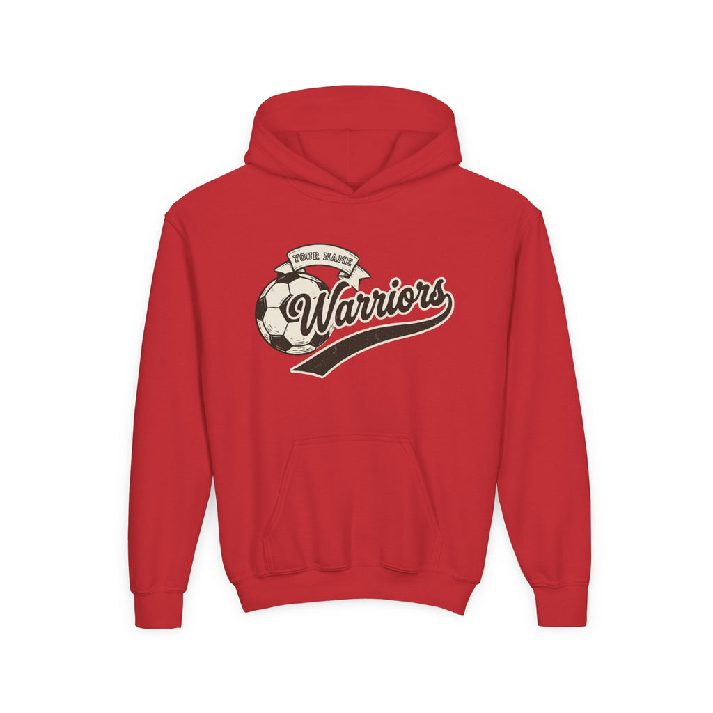 Youth Soccer Ball Banner Hoodie (Free Customization!)