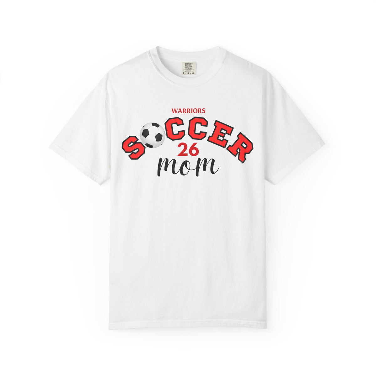 Adult Soccer Ball Arch Fan Tee (Mom/Grandma/Auntie...etc) (Free Customization!)