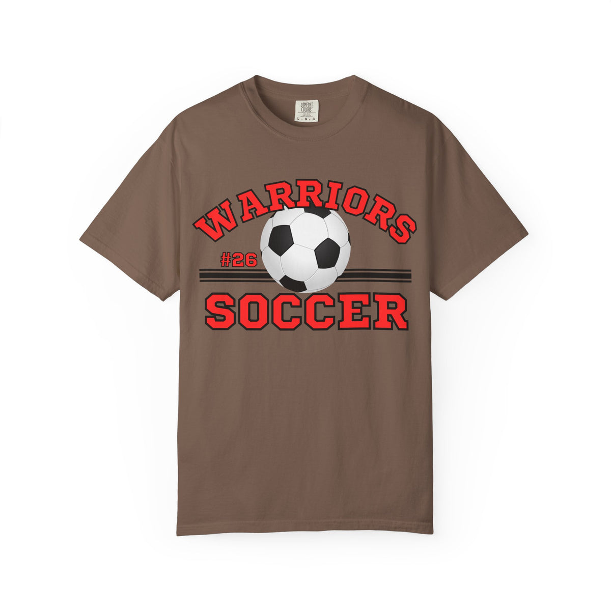Adult Warrior Number Tee (Free Customization!)