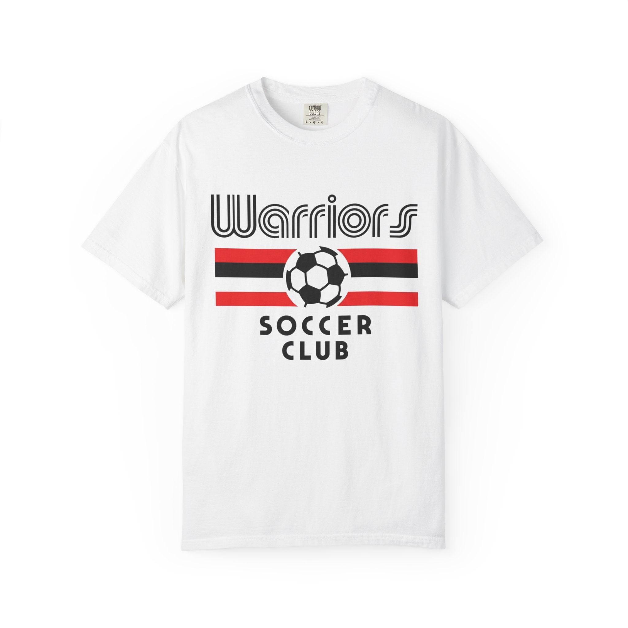 Adult Retro Warriors Soccer Club T-Shirt (Free Customization!)