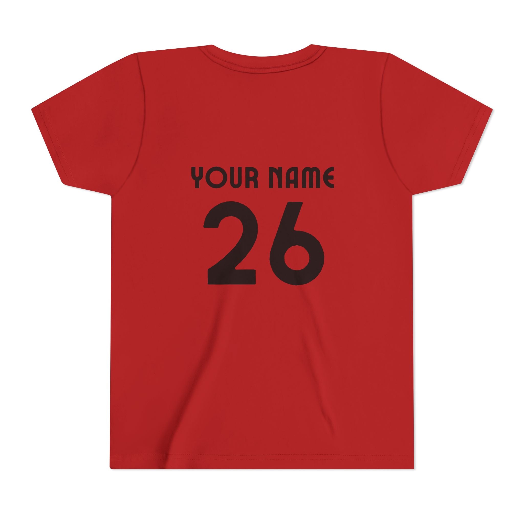 Youth Retro Warriors Soccer Club T-Shirt — Custom Name & Number!