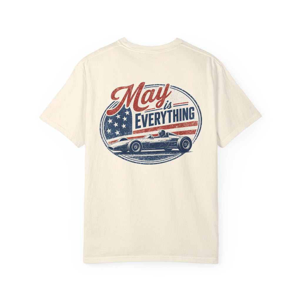 May is Everything T-Shirt — Vintage Racing Tee