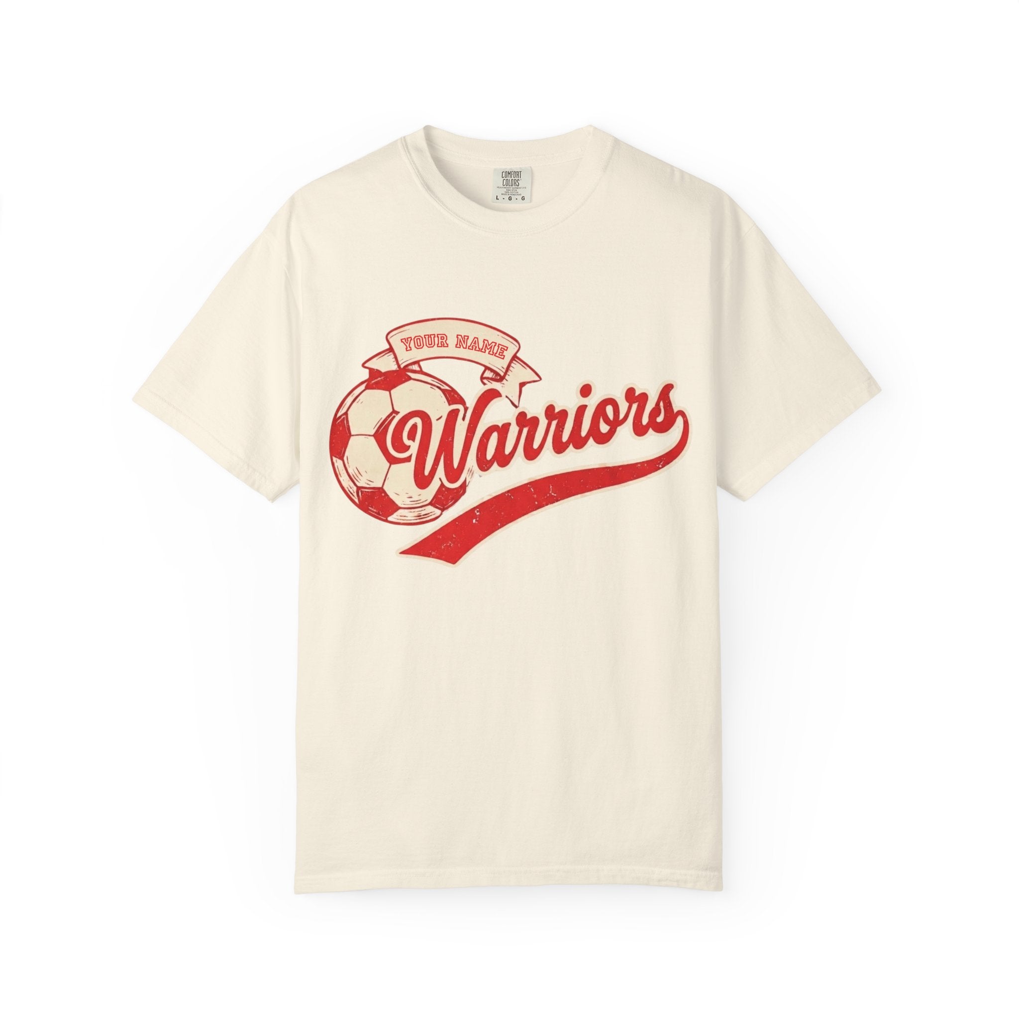 Adult Soccer Ball Banner Shirt (Free Customization!)