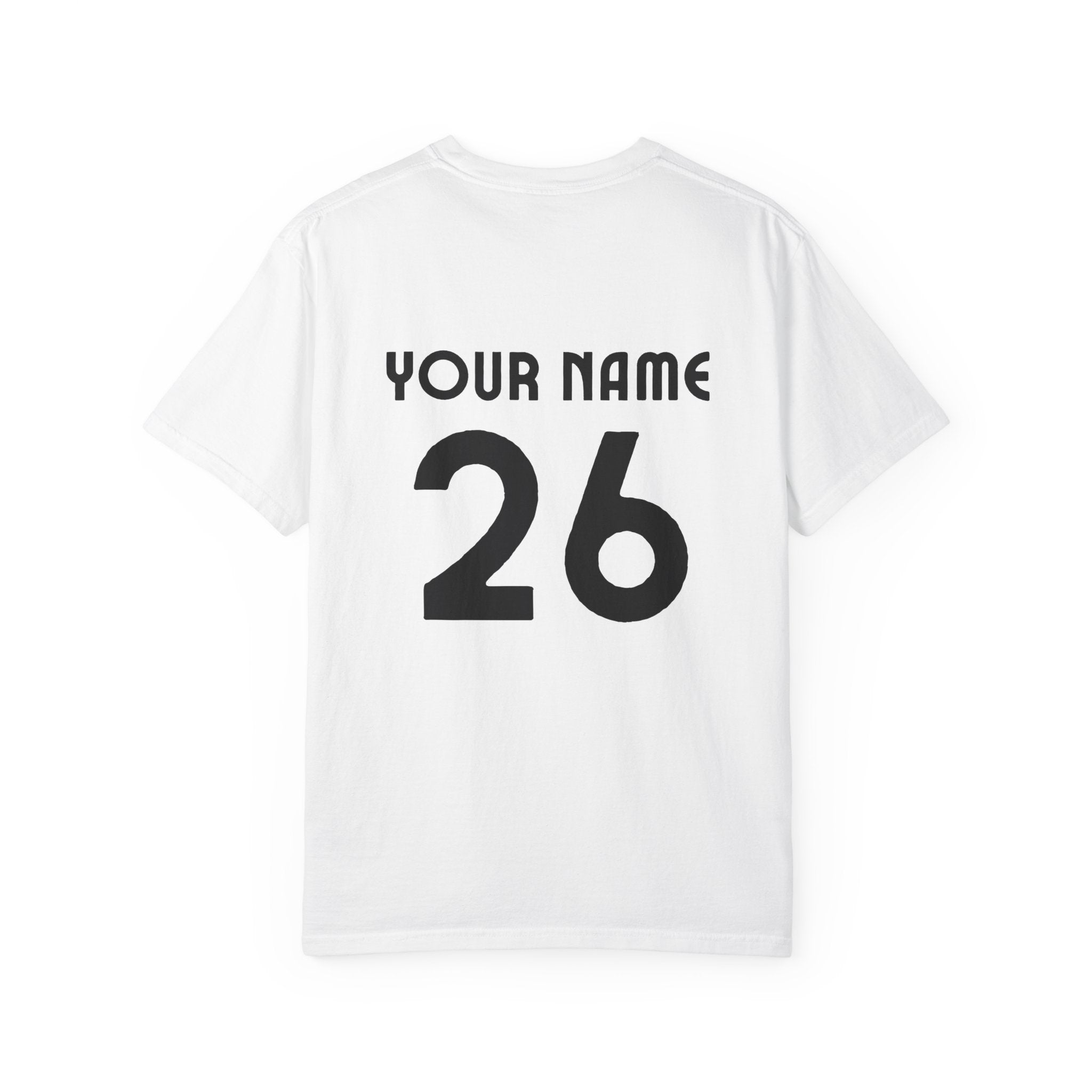 Adult Retro Warriors Soccer Club T-Shirt — Custom Name & Number!