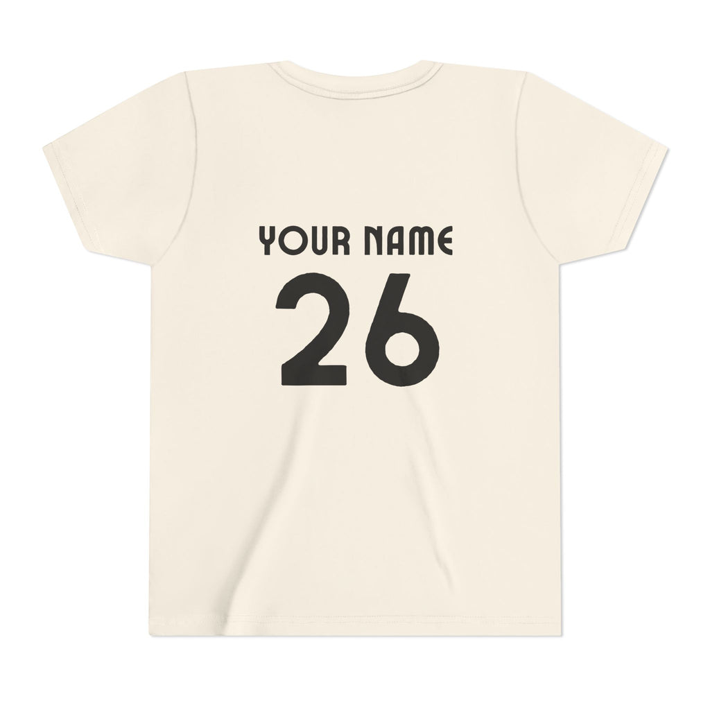 Youth Retro Warriors Soccer Club T-Shirt — Custom Name & Number!