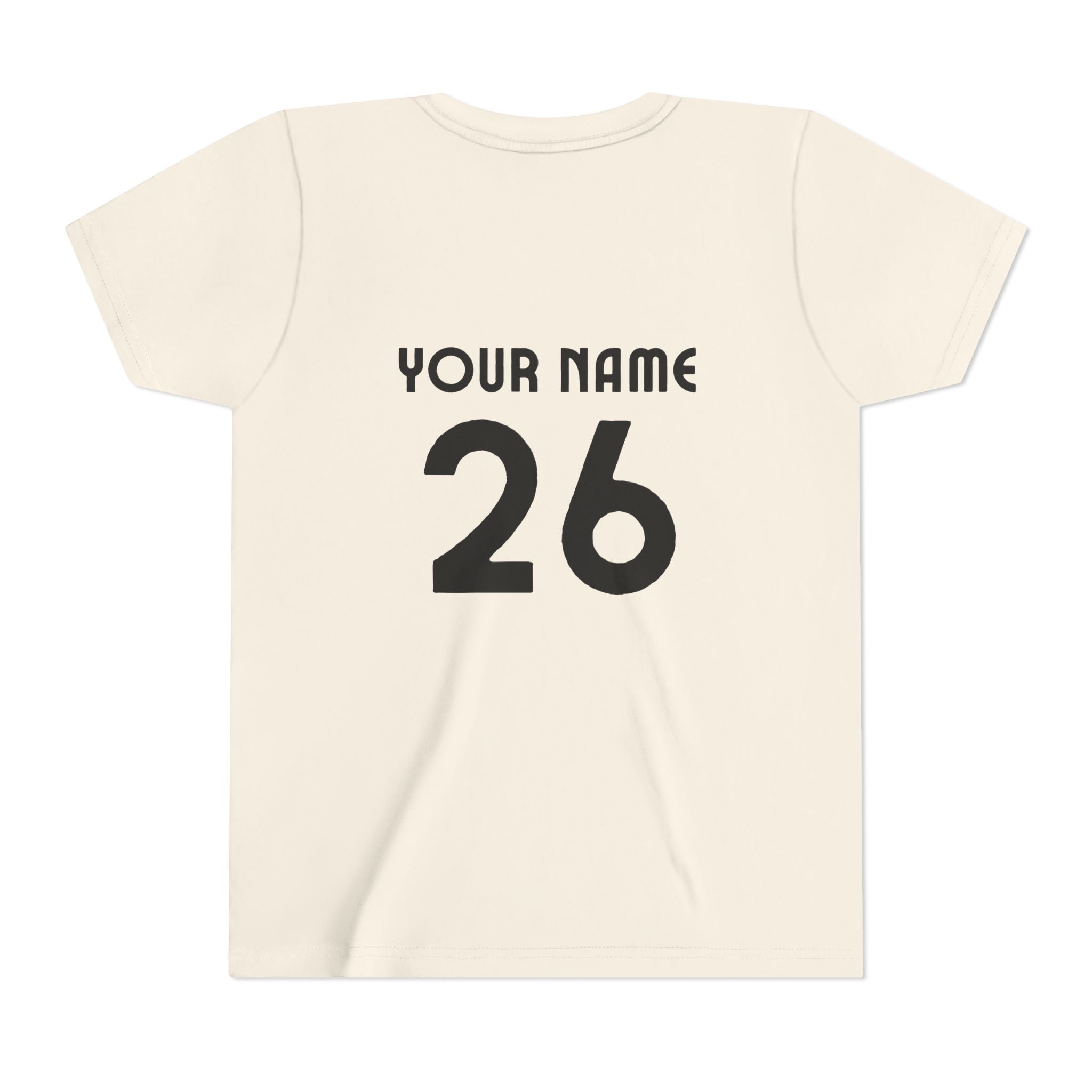 Youth Retro Warriors Soccer Club T-Shirt — Custom Name & Number!