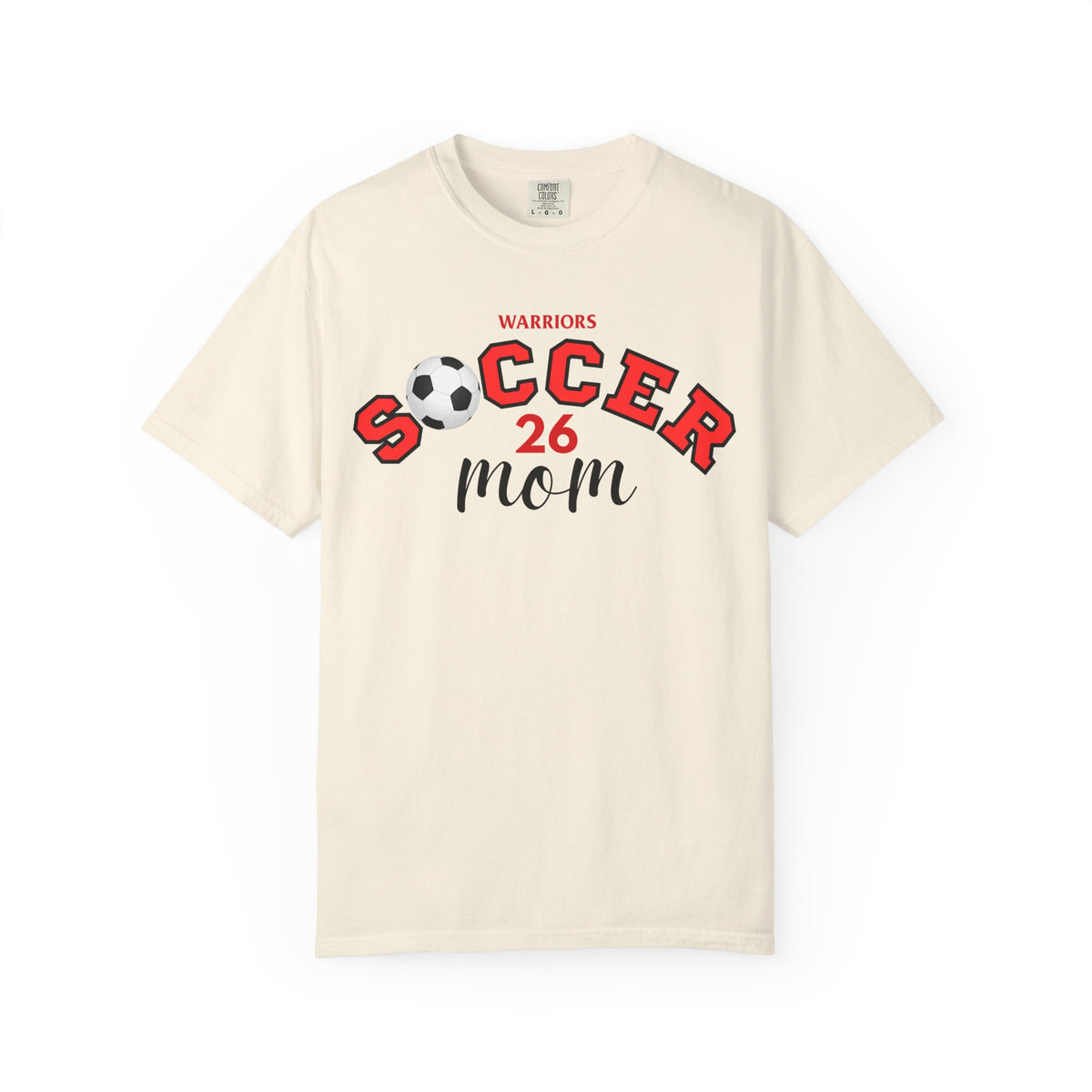 Adult Soccer Ball Arch Fan Tee (Mom/Grandma/Auntie...etc) (Free Customization!)