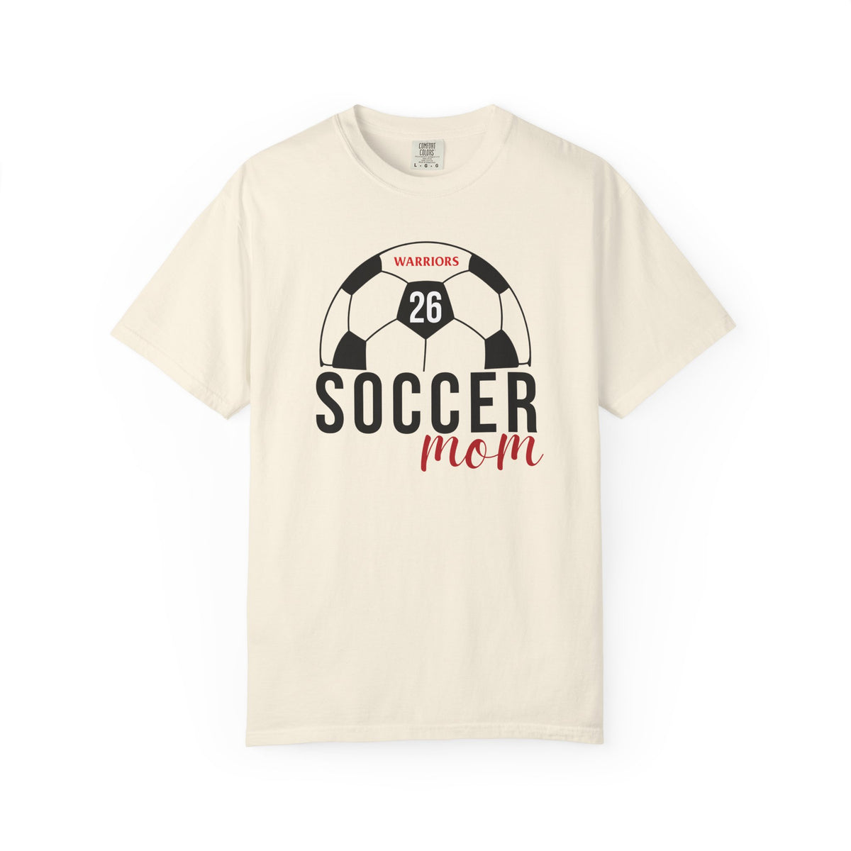 Adult Soccer Half Ball Tee (Mom/Grandma/Auntie...etc) (Free Customization!)