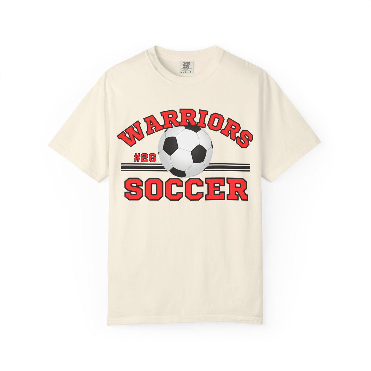 Adult Warrior Number Tee (Free Customization!)