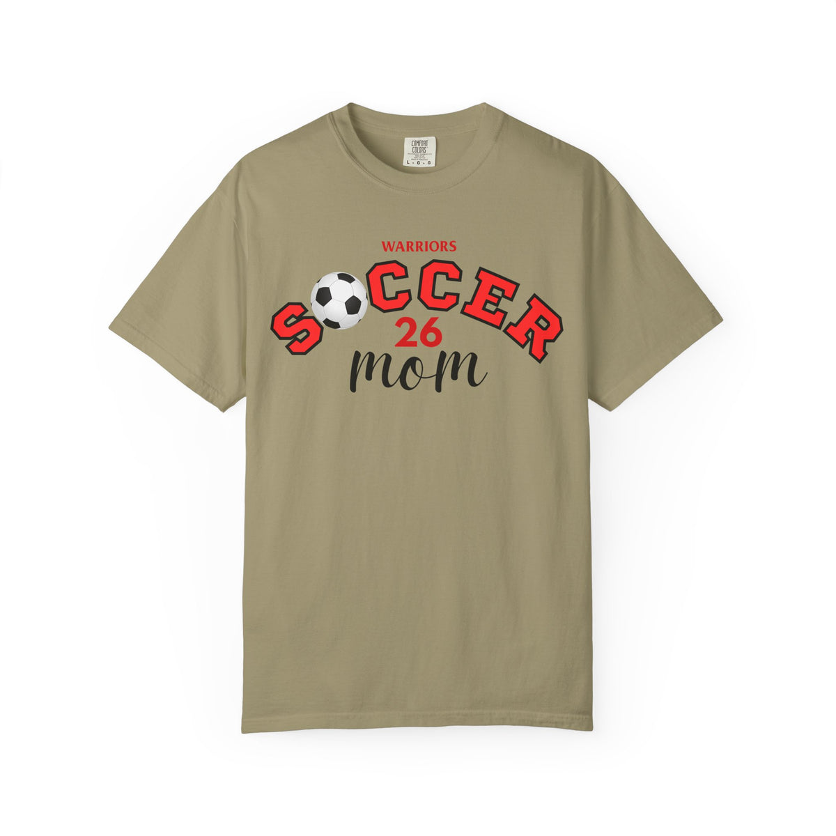 Adult Soccer Ball Arch Fan Tee (Mom/Grandma/Auntie...etc) (Free Customization!)