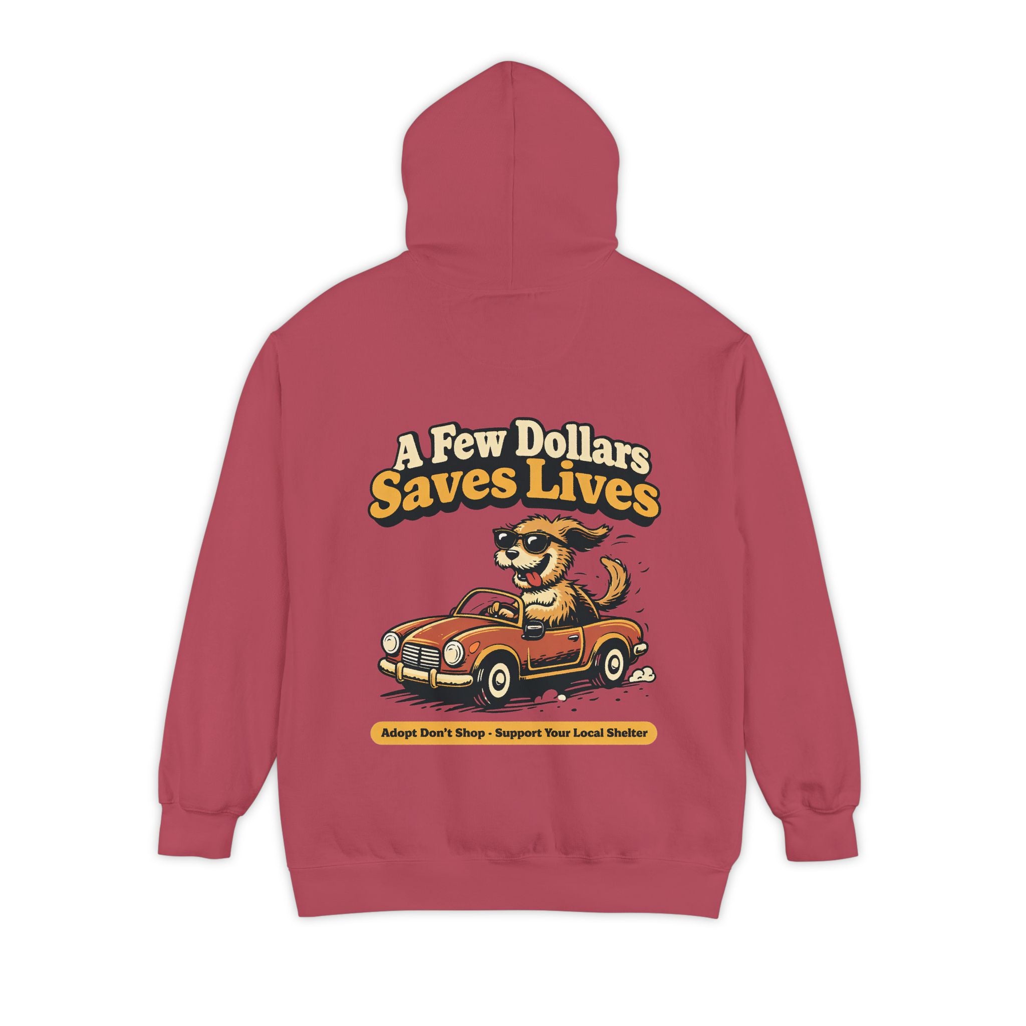 A Few Dollars Saves Lives — Dog Rescue Hoodie