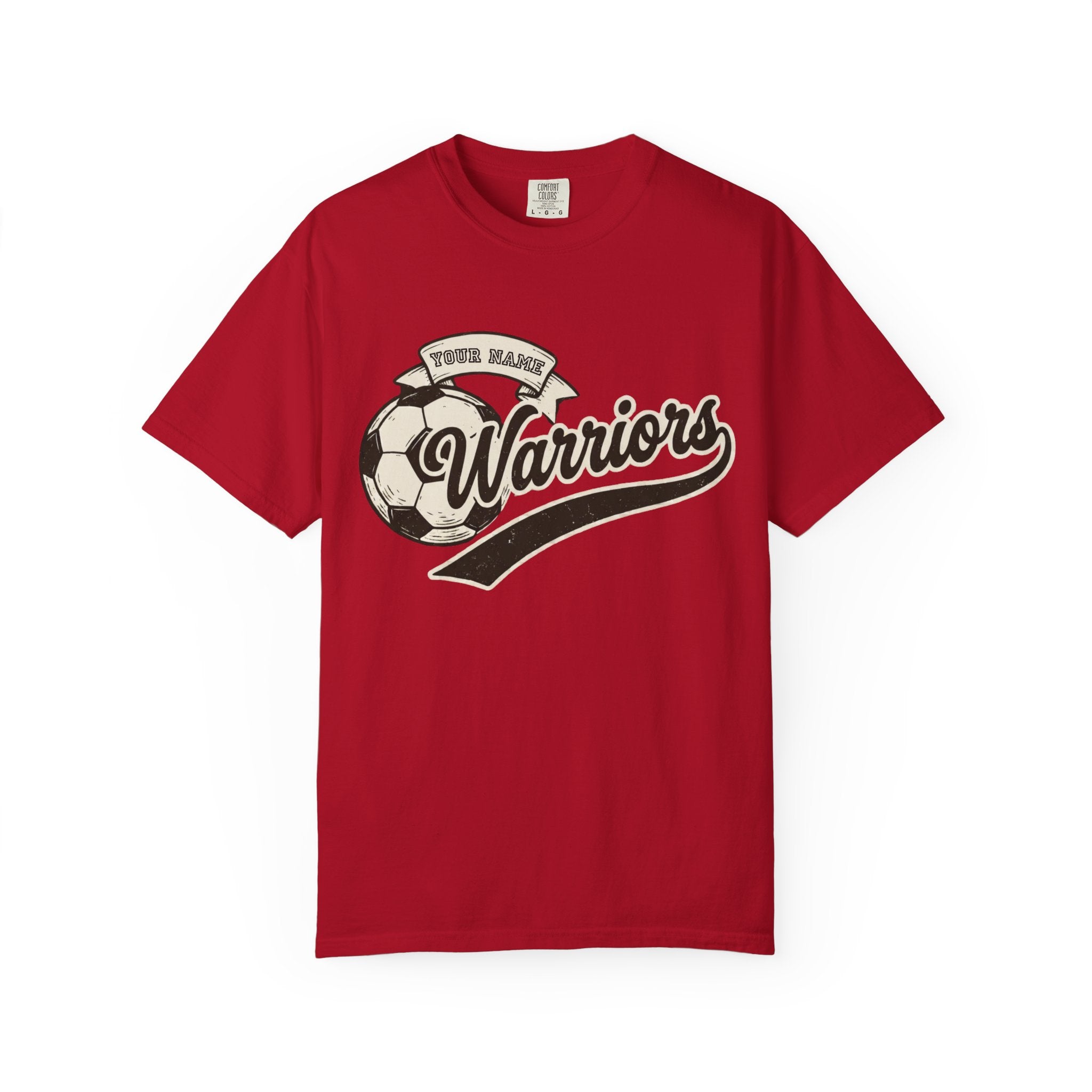 Adult Soccer Ball Banner Shirt (Free Customization!)
