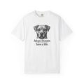 Adopt. Donate. Save a Life. — Dog Rescue Tee