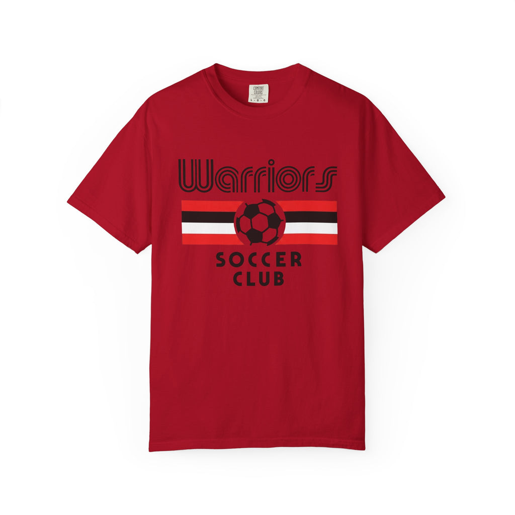 Adult Retro Warriors Soccer Club T-Shirt — Custom Name & Number!