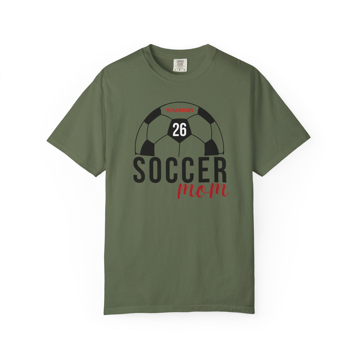 Adult Soccer Half Ball Tee (Mom/Grandma/Auntie...etc) (Free Customization!)