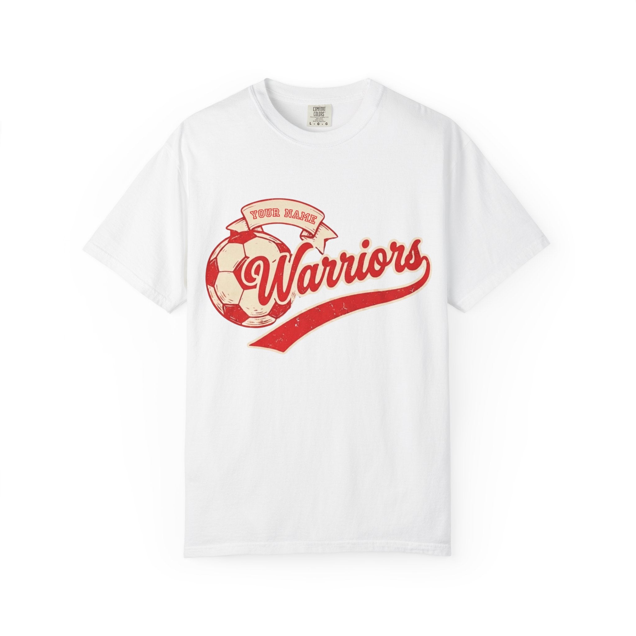 Adult Soccer Ball Banner Shirt (Free Customization!)