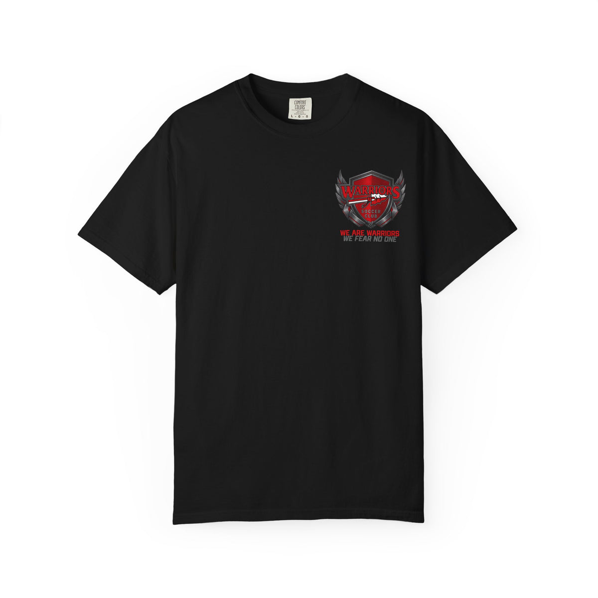 Adult Warrior Crest Tee + Name & Number (Free Customization!)