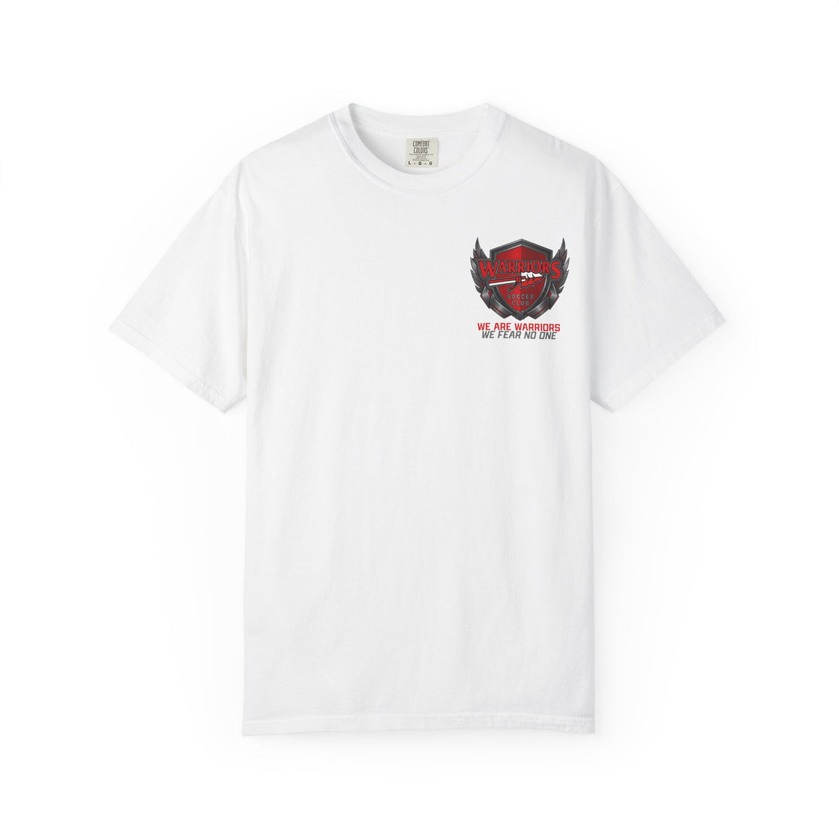 Adult Warrior Crest Tee + Name & Number (Free Customization!)