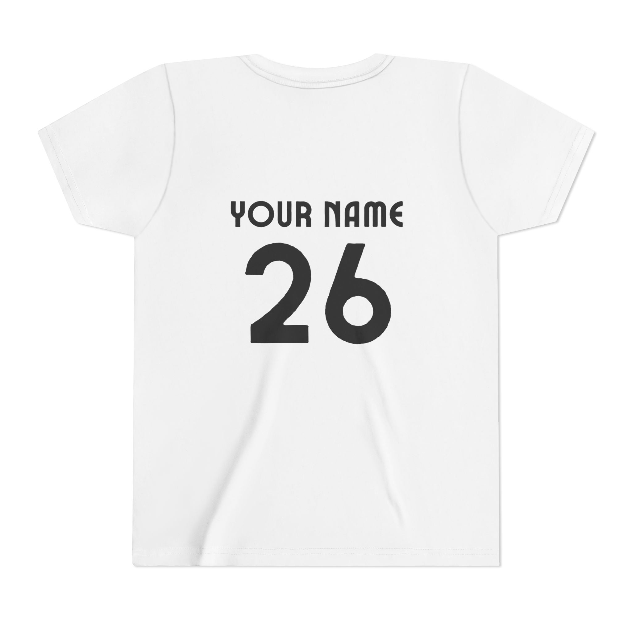 Youth Retro Warriors Soccer Club T-Shirt — Custom Name & Number!