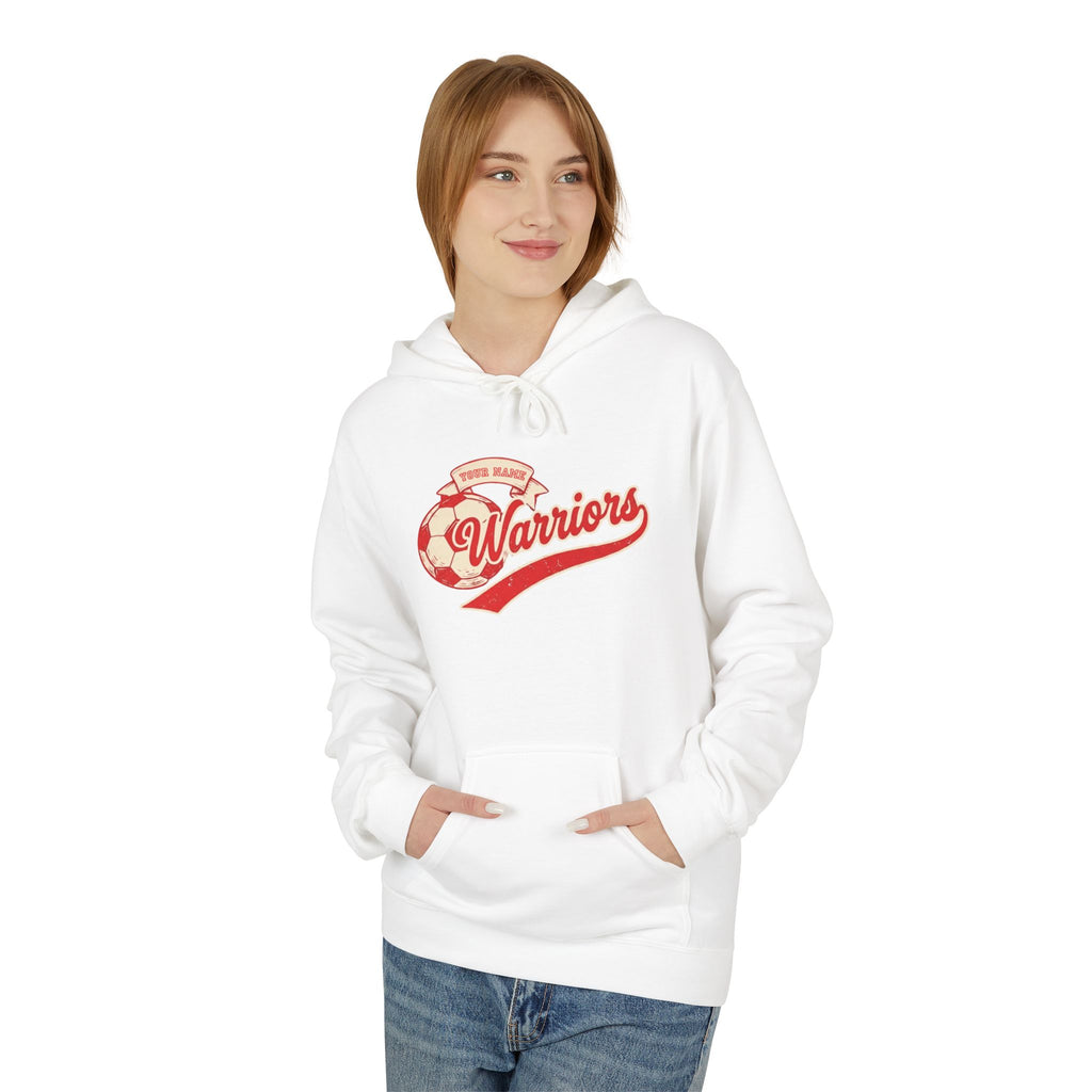 Adult Soccer Ball Banner Hoodie (Free Customization!)