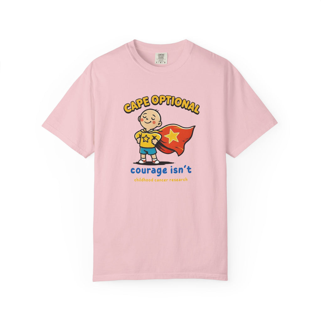 Cape Optional — Kids Cancer Awareness Tee