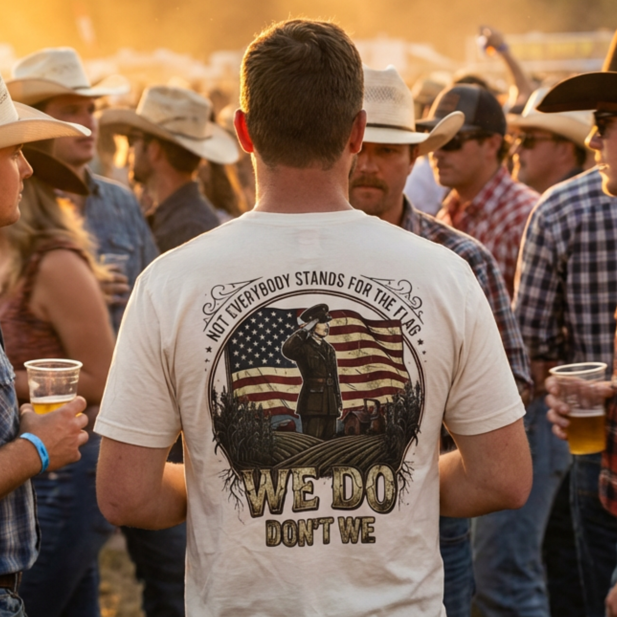 We Do, Don't We — Veterans Support Tee