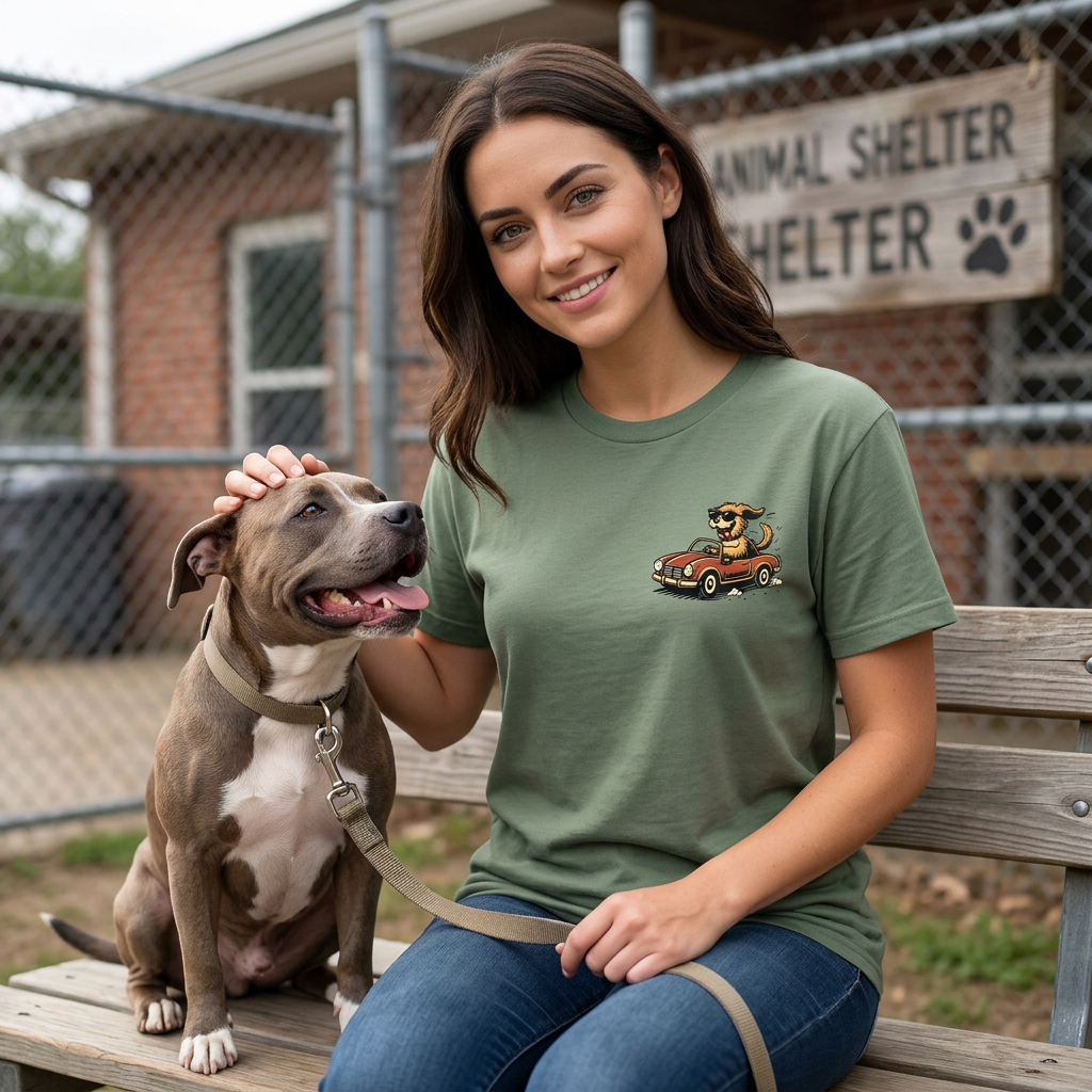 A Few Dollars Saves Lives — Dog Rescue Tee