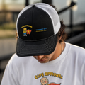Cape Optional — Kids Cancer Awareness Trucker Hat